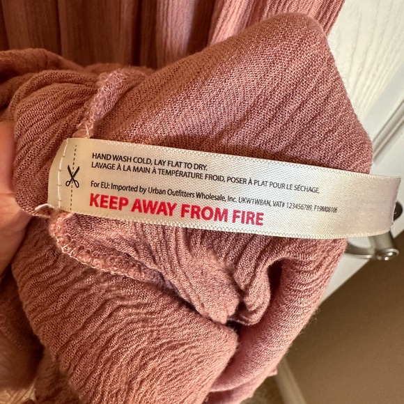 FP One Free People Adella Maxi Slip Dress Dusty Rose Pink - Picture 14 of 15